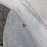 Moncler Men’s Maglia Grey Zip-up Padded Cardigan - Medium Slim