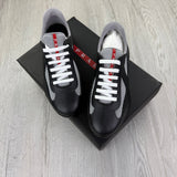 Prada Men’s America's Cup Black & Grey Trainers