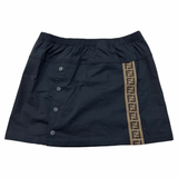 Fendi Junior Tape Skirt Black