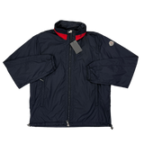 Moncler Men’s Navy Zip-up Windbreaker - Size 4